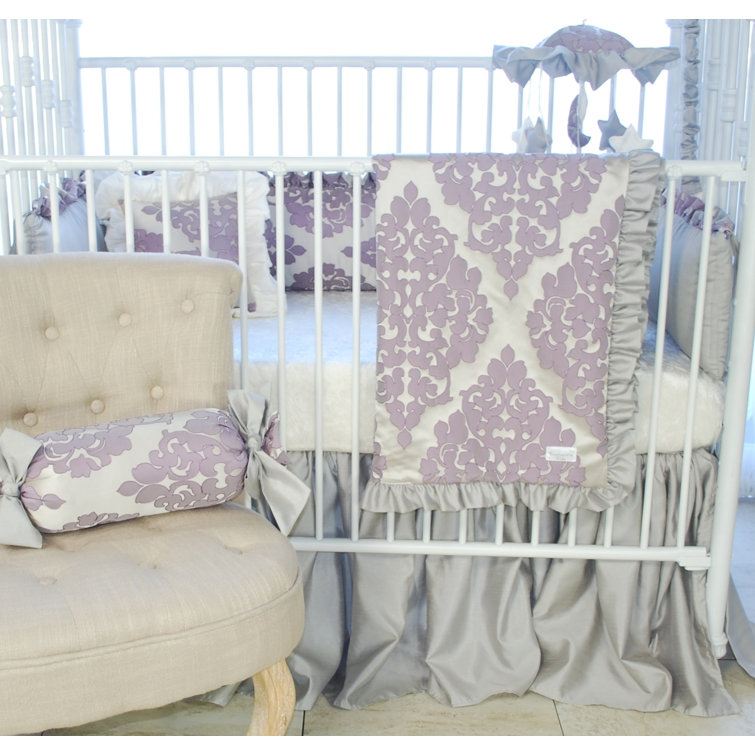 Viv + Rae Kohn Solid Colour Crib Dust Ruffle & Reviews Wayfair Canada